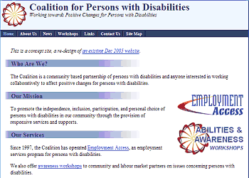 Coalition for Persons with Disabilities