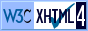 Valid XHTML4