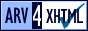 Validated xHTML4 by A Real Validator